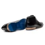 Savelli Boots Series | Casual Premium Laced High Cut Black Shoes - Image 3