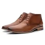 Savelli Boots Series | Casual Premium Laced High Cut Bronze Shoes