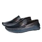 Savelli Casual Series | Comfort Strapped Latego Elba Blue & Coffee Moccasin