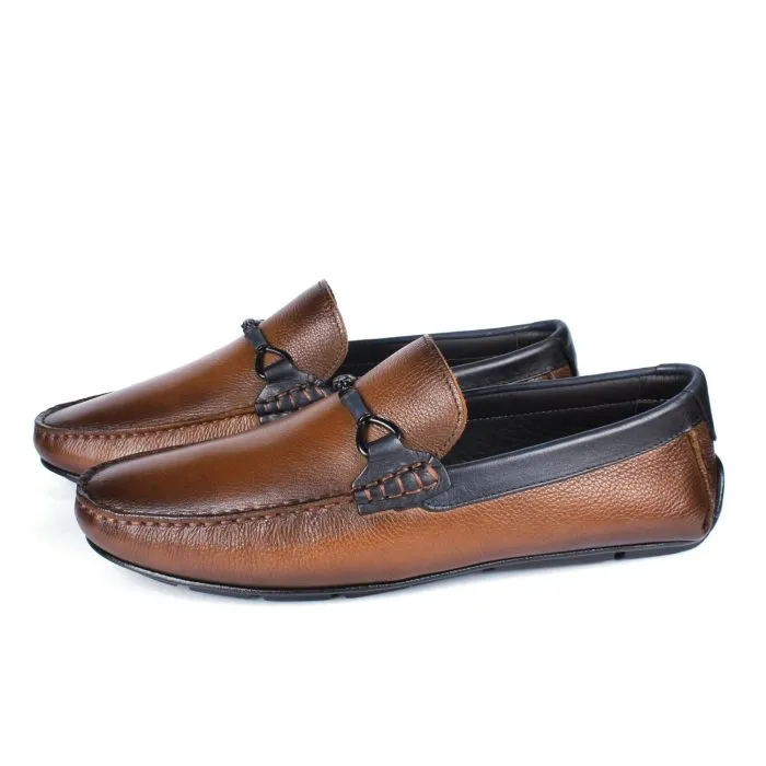 Savelli Casual Series | Mallorca Buckled Strap Latego Bronze & Elba Blue Moccasin - Image 4