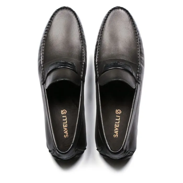 Savelli Casual Series | Mallorca Italiano Strap Latego Carbon Moccasin - Image 2