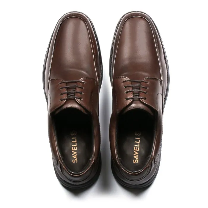 Savelli Formal Series | Massage System Laced Mestico Coffee Shoes - Image 2