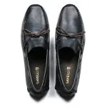 Savelli Casual Series | Comfort Laced Latego Natural Leather Elba Blue Moccasin - Image 2