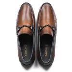 Savelli Casual Series | Mallorca Buckled Strap Latego Bronze & Elba Blue Moccasin - Image 2