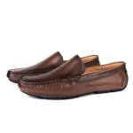Savelli Casual Series | Atlanta Slip-on Bronze Moccasin