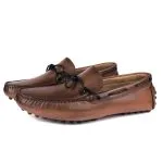 Savelli Casual Series | Taurus Laced Latego Smooth Brown Moccasin