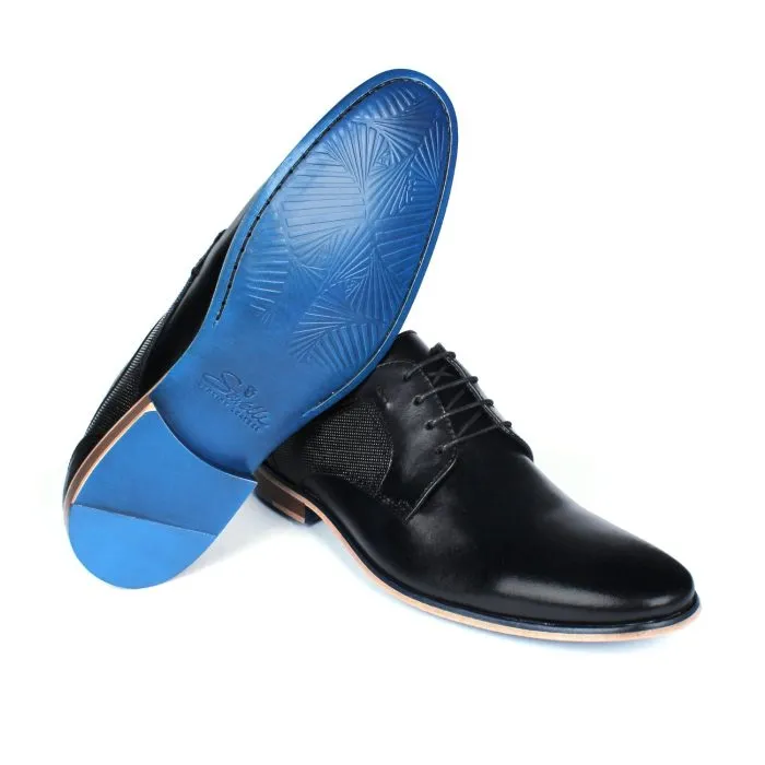 Savelli Formal Series | Casual Premium Laced Latego Diamente Black Shoes - Image 3