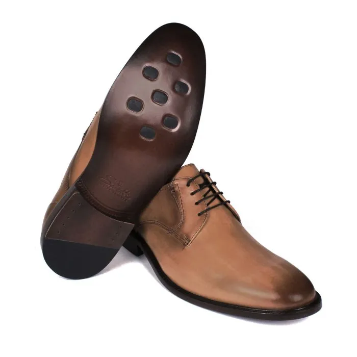 Savelli Formal Series | Vulcano Laced Latego Tan Shoes - Image 3