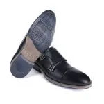 Savelli Formal Series | Vulcano Double Monk Strap Latego Black Shoes - Image 3