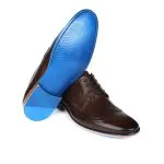 Savelli Formal Series | Casual Premium Laced Brogue Wingtip Coffee Shoes - Image 3