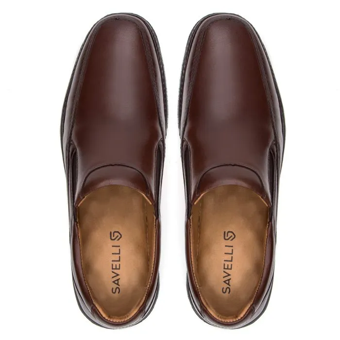 Savelli Formal Series | Massage System Slip-on Mestico Coffee Shoes - Image 2