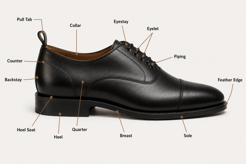 parts of a shoe