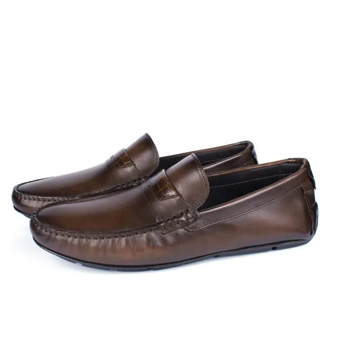 Savelli Casual Series | Mallorca Italiano Strap Latego Coffee Moccasin - Image 4