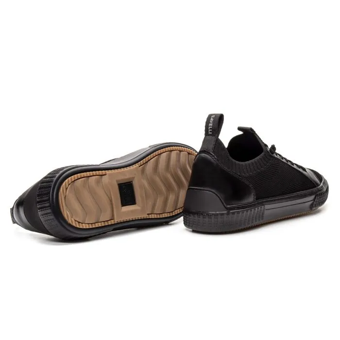 Savelli Casual Series | Floripa Knit Latego Black Sneakers - Image 3