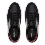 Savelli Casual Series | Floripa Latego Suede Black Burgundy Sneakers - Image 2
