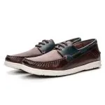 Savelli Boat Shoes | Deck Latego Brown Elba Blue
