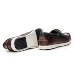 Savelli Boat Shoes | Deck Latego Brown Elba Blue - Image 3