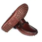 Savelli Casual Series | Taurus Buckled Latego Smooth Pinion Moccasin - Image 3