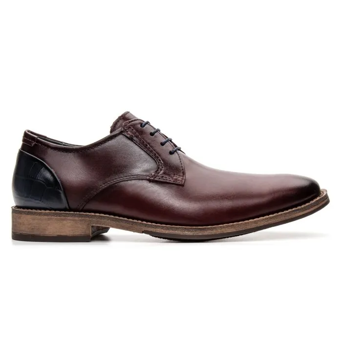 Savelli Formal Series | Vulcano Latego Croco Wine Elba Blue - Image 4