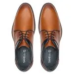 Savelli Formal Series | Vulcano Laced Dual Colour Latego Croco Italiano Havana Marine Shoes - Image 2