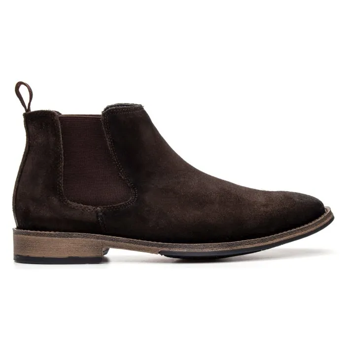 Savelli Boots Series | Vulcano Suede Brown Chelsea Boots - Image 4