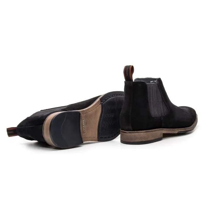 Savelli Boots Series | Vulcano Suede Marine Chelsea Boots - Image 3
