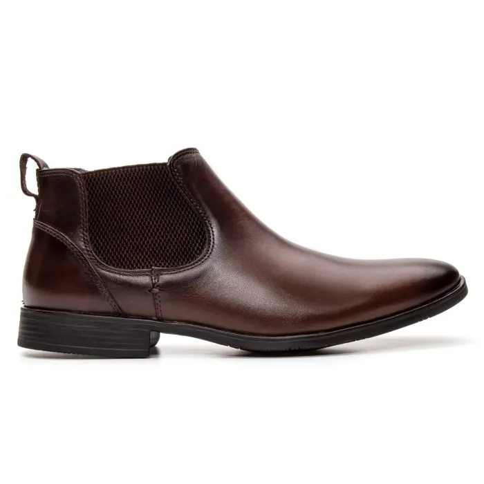 Savelli Boots Series | Casual Premium Latego Brown  Chelsea Boots - Image 4