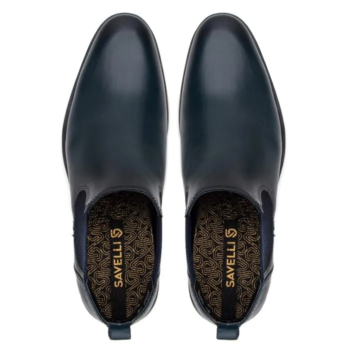 Savelli Boots Series | Chelsea Casual Premium Latego Elba Blue Chelsea Boots - Image 2