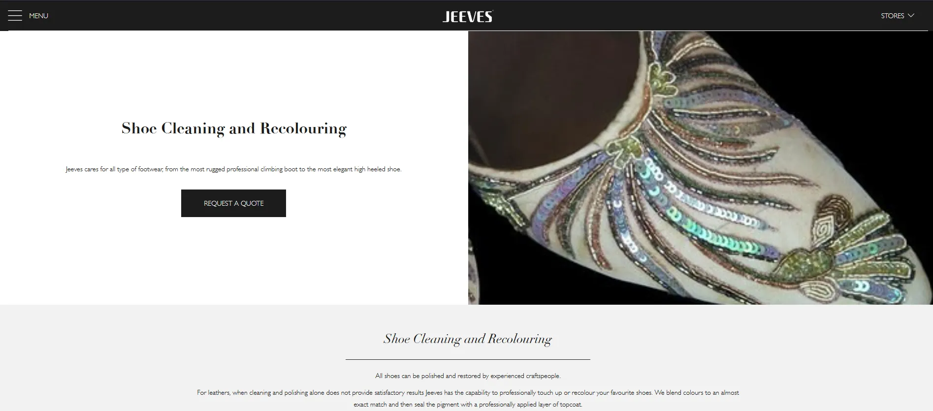 Shoe Cleaning Singapore - Jeeves