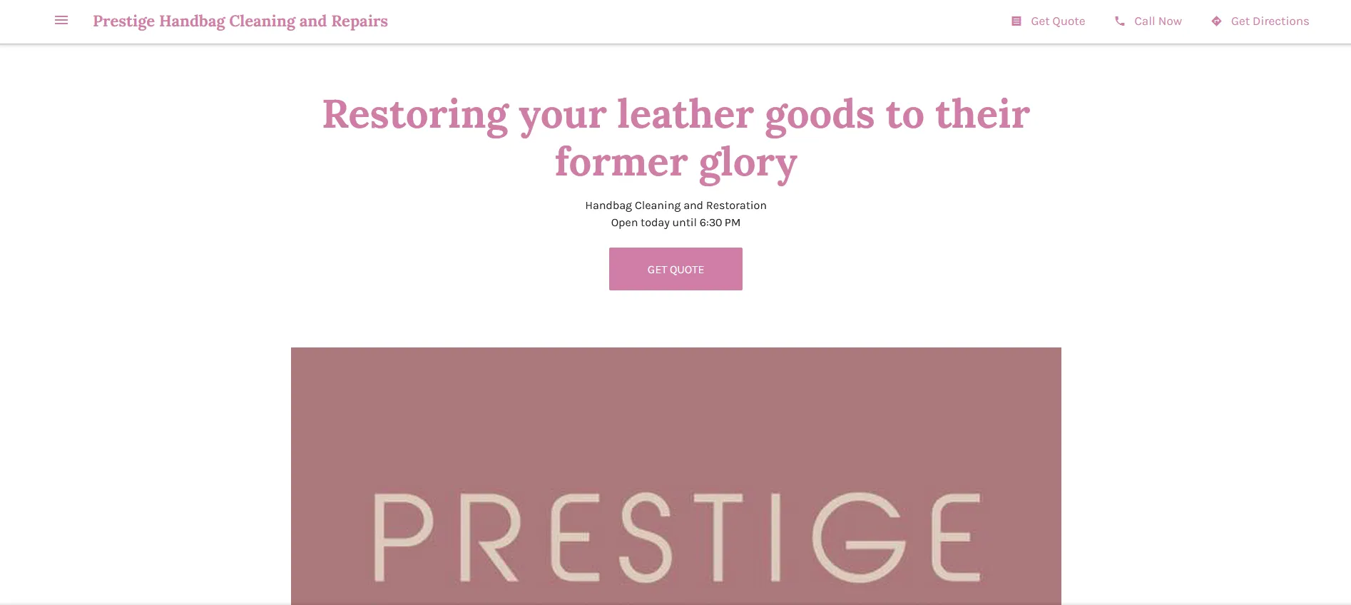 Shoe Cleaning Singapore - Prestige