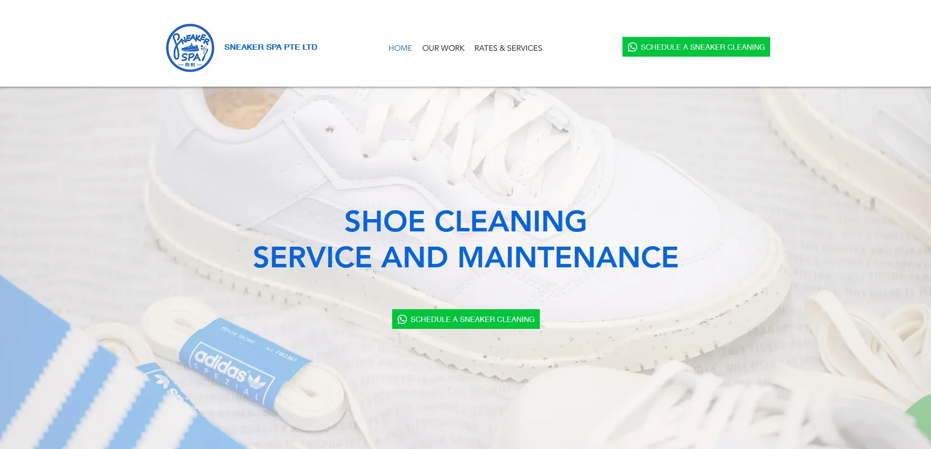 Shoe Cleaning Singapore - Sneakerspa