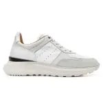 Savelli Casual Series | Berlim Napa Suede White Low Cut Trainers - Image 4