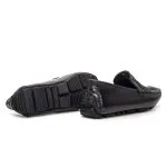 Savelli Casual Series | Comfort Latego Trisse Woven Black Moccassins - Image 3