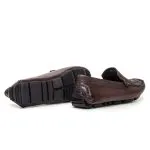 Savelli Casual Series | Comfort Latego Trisse Woven Coffee Moccassins - Image 3
