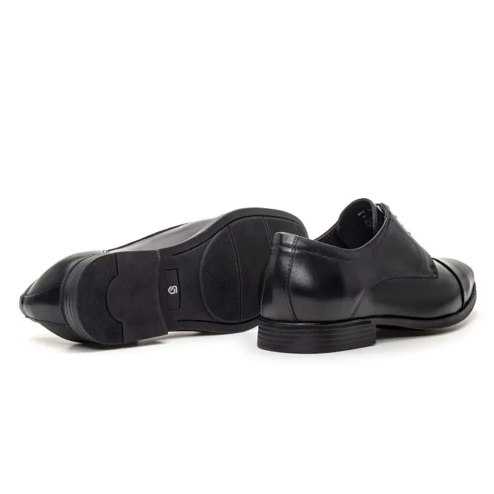 Savelli Formal Series | Dublin Mestico Black Laced Toecap Shoes - Image 3