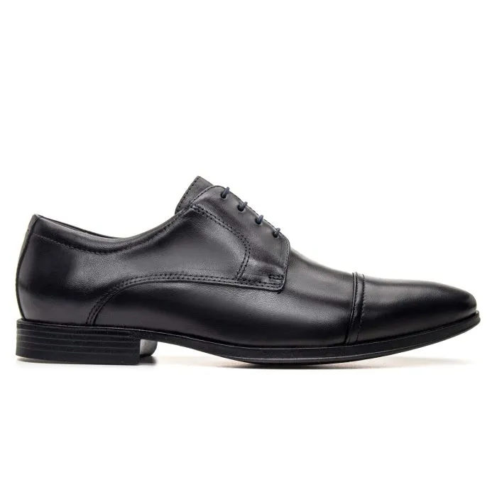 Savelli Formal Series | Dublin Mestico Black Laced Toecap Shoes - Image 4