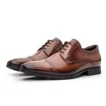 Savelli Formal Series | Dublin Napa Vicenza Whisky Laced Toecap Shoes