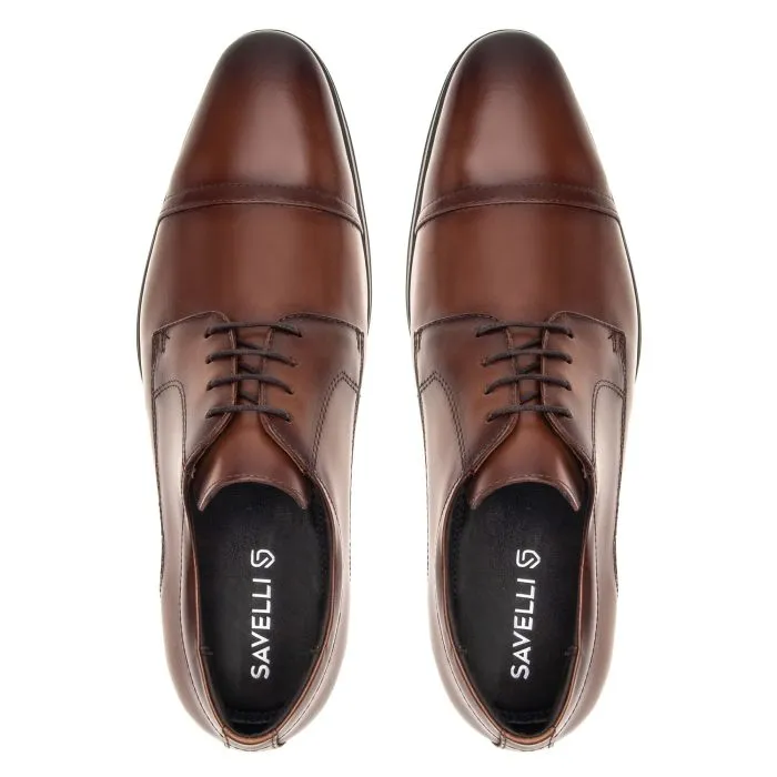 Savelli Formal Series | Dublin Napa Vicenza Whisky Laced Toecap Shoes - Image 2