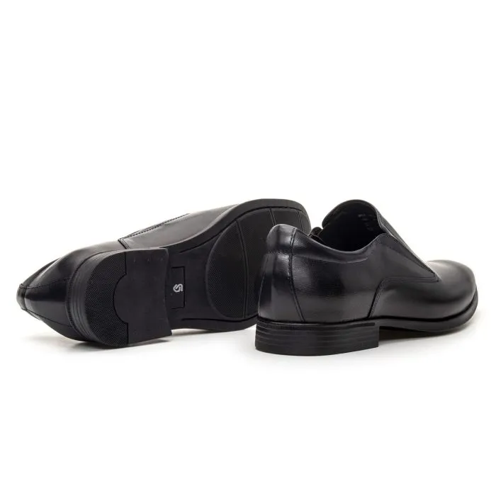 Savelli Formal Series | Dublin Mestico Black Slip On Dress Shoes - Image 3