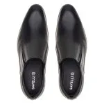 Savelli Formal Series | Dublin Mestico Black Slip On Dress Shoes - Image 2