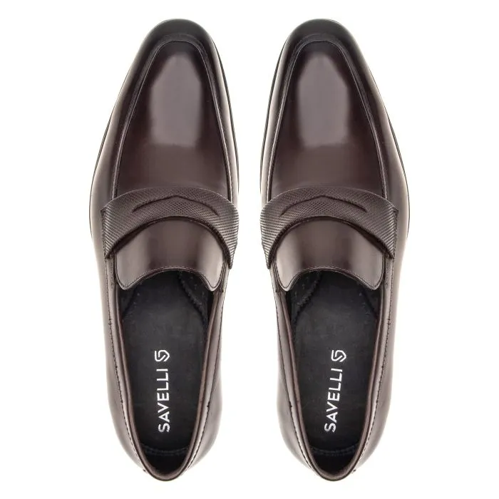 Savelli Formal Series | Dublin Napa Vicenza Temouro Penny Loafers - Image 2
