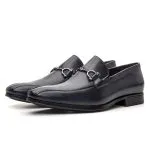 Savelli Formal Series | Dublin Latego Dark Blue Snaffle Trim Loafers
