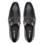 Savelli Formal Series | Dublin Latego Dark Blue Snaffle Trim Loafers - Image 2