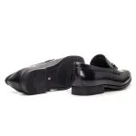 Savelli Formal Series | Dublin Napa Vicenza Black Snaffle Trim Loafers - Image 3