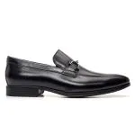 Savelli Formal Series | Dublin Napa Vicenza Black Snaffle Trim Loafers - Image 4