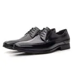Savelli Formal Series | Dublin Napa Vicenza Black Laced Leather Shoes