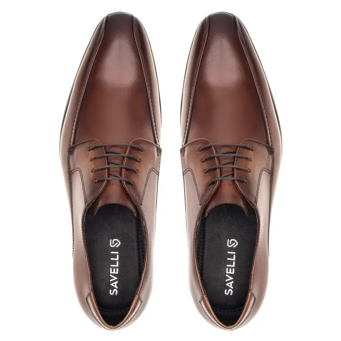 Savelli Formal Series | Dublin Napa Vicenza Whisky Laced Leather Shoes - Image 2