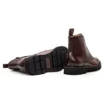 Savelli Boots Series | Kansas Latego Brown Laced Up High Boots - Image 2