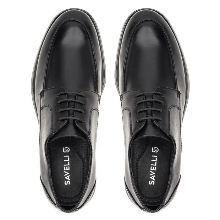 Savelli Formal Series | Lyon Men's Latego Black Lightweight EVA Shoes - Image 2
