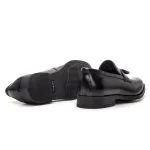 Savelli Formal Series | Vulcano Latego Black Tassel Loafers - Image 3